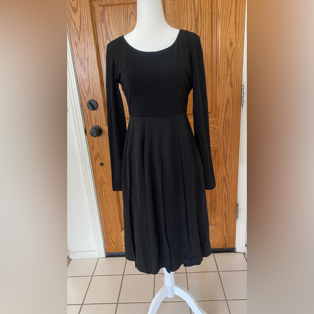 Sportmax Italy Black Dress M